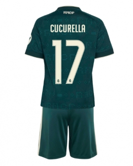 Real Madrid Marc Cucurella #17 Maglia Gara Trasferta Repliche 2026-27 Bambino Maniche Corte